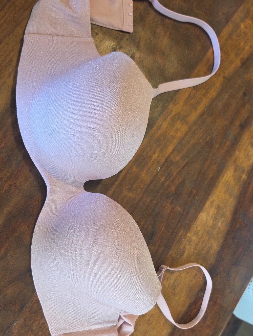 Victoria's Secret Blush Pink Light Padded Body By Vs Demi Bra
